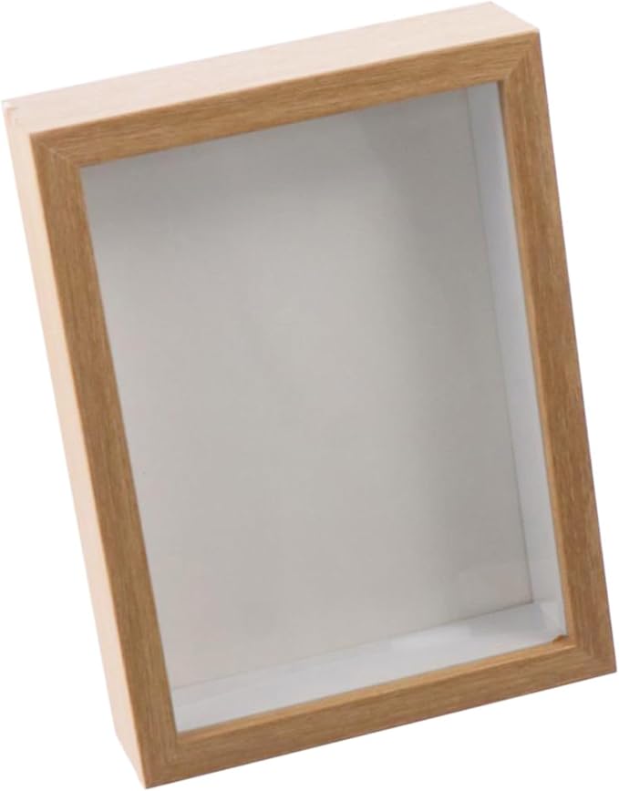 Shadow Box Frame, Rectangular Glass Display Case by GIFTHUB