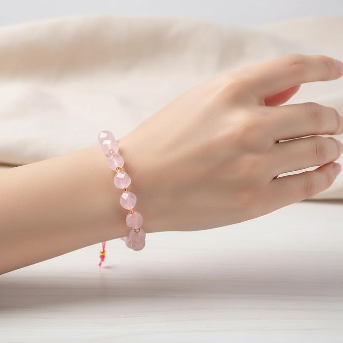 34pcs Natural Quartz Stone Beads - Image 5