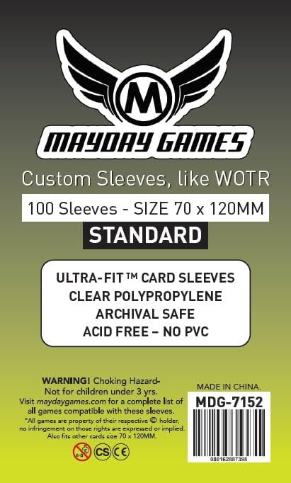 Mayday Games The Fox Experiment -Standard Compatible Card Sleeve Bundle - Image 4