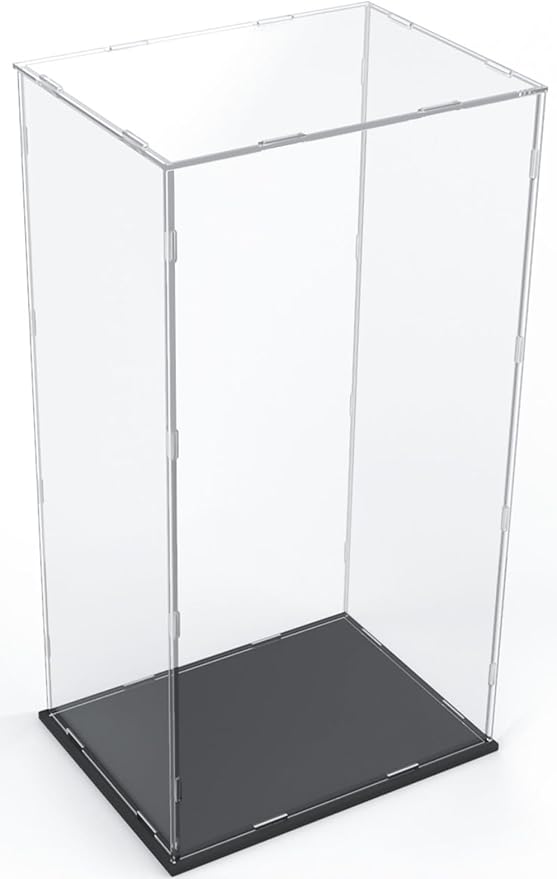 DuvinDD Acrylic Display Case for Large Collectibles, 29 inch Tall Clear Display by DuvinDD
