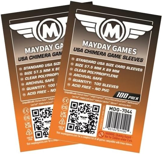 Mesos Standard Compatible Card Sleeve Bundle by MAYDAYGAMES
