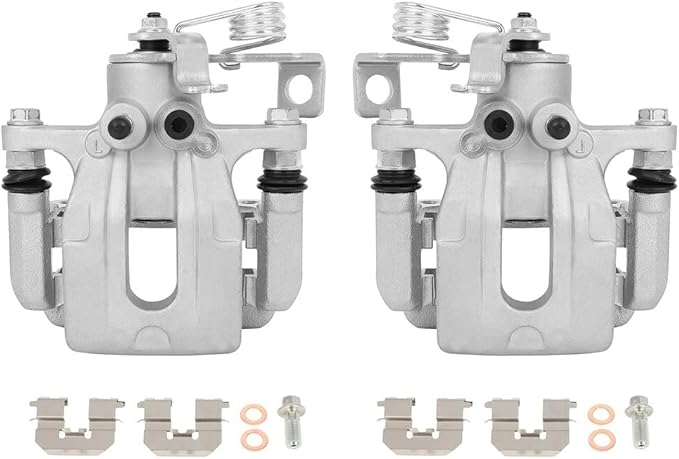 SCITOO Rear Brake Caliper With Bracket 19B6455, 19B6454 Compatible For Hyundai Elantra 2011-2016, For Hyundai Elantra Coupe 2013-2014