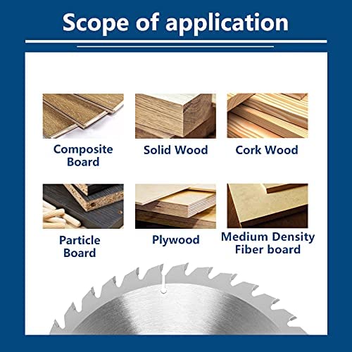 Wood Saw Blade TCT Circular Cutting Blade for Woodworking (3pc 3 inch)