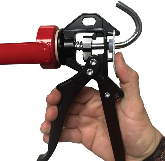 Omni Tools Dripless Caulking Gun, Adjustable Hand Caulk Gun No Drip, Hand Caulking Gun Tool, Siligun Caulking Gun