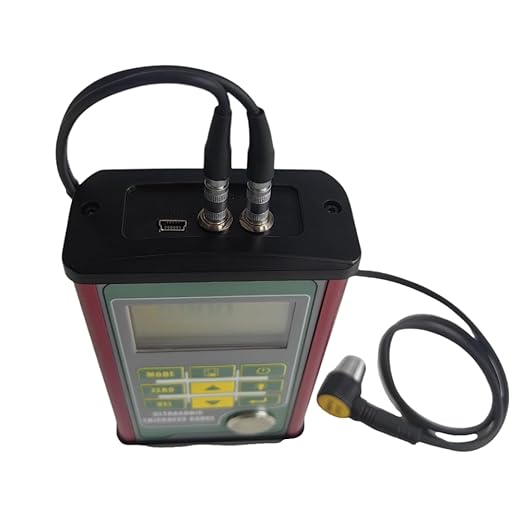 Ultrasonic Thickness Gauge NDT330 Applicable Material Including Metals, Nylon, PVC and The Other Material That ultrasonic Wave Well Transmit-ted.