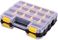 Hardware Organizer Box 34 Compartments Small Parts Organizer by AIDY-PRO