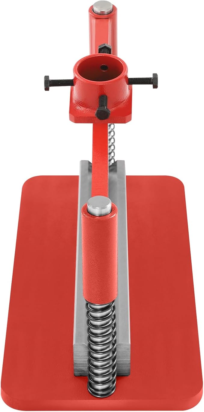 12" Press Brake Attachment for 12&20 Ton Hydraulic Press, 3/16" Bending Thickness Press Brake Attachment, Heavy-Duty Metal Bending Accessories for Metal Sheet Bending Forming Shapes (Red)