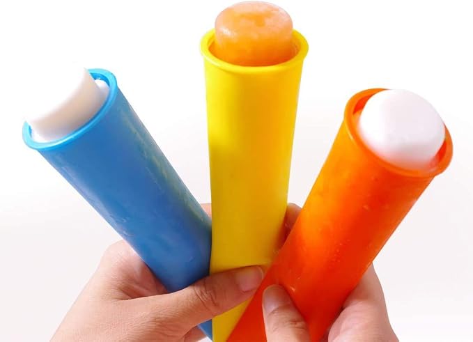 Silicone Ice Pop Molds, Popsicle Maker Molds, 8 Vibrant Colors - Image 8
