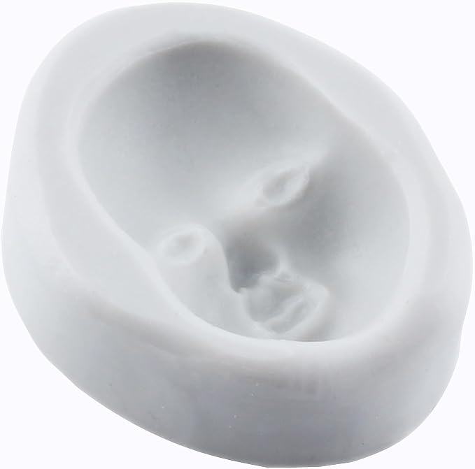 Baby Face Clay Molds Human Face Silicone Mold - Image 3