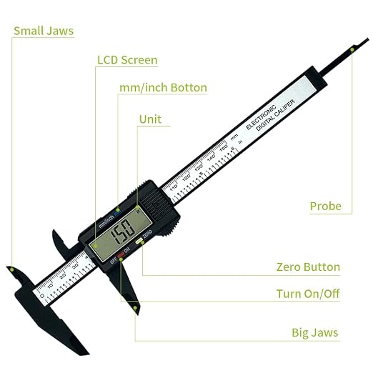 0-6 Inches Digital Caliper - Image 3