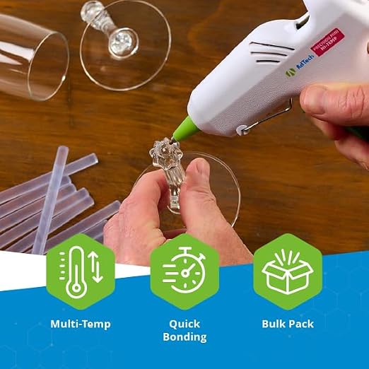 AdTech Hot Glue Sticks, 4 Inch Mini Size, Quick Bonding - Image 3