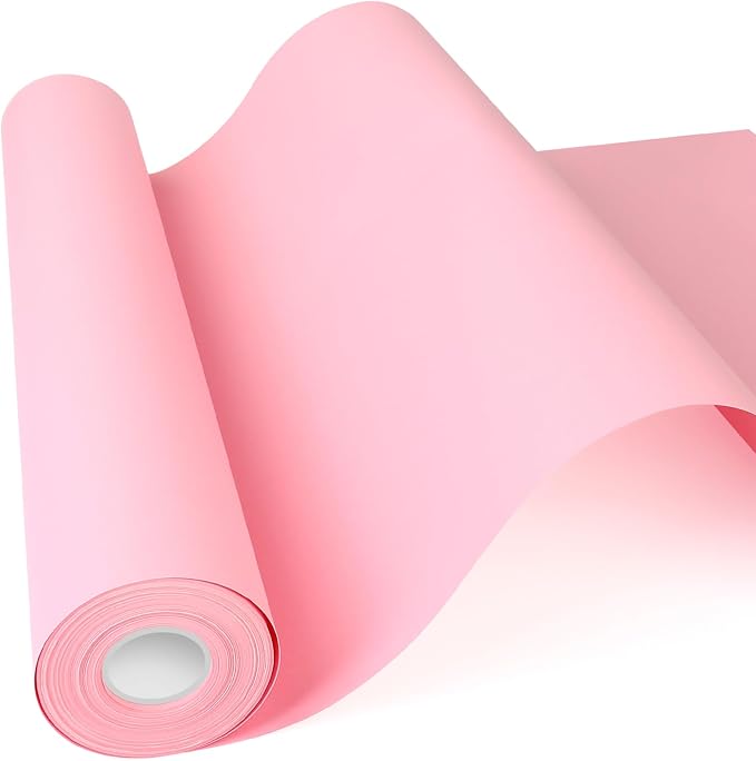 Pink Wrapping Paper, Bouquet Flower Gift Wrap by Donyang