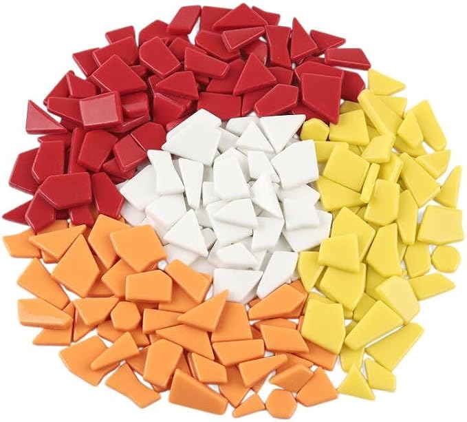 Youway Style Red Glass Mosaic Tiles by YouwayStyle