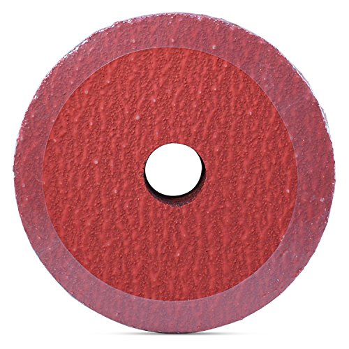 BHA Ceramic Resin Fiber Sanding and Grinding Discs, 4.5” x 7/8”, 36 Grit - 25 Pack