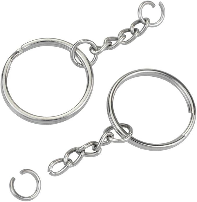 KINGFOREST 100PCS Split Key Ring Kit - Image 4