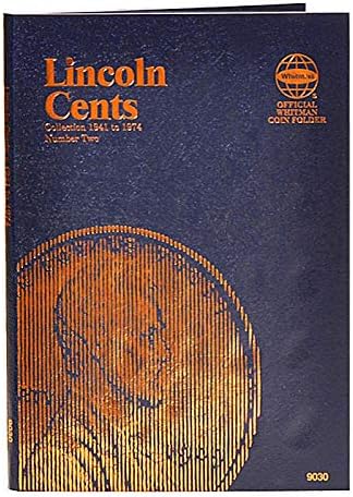 Whitman US Lincoln Cent Coin Folder Volume 2 1941 by Unknown