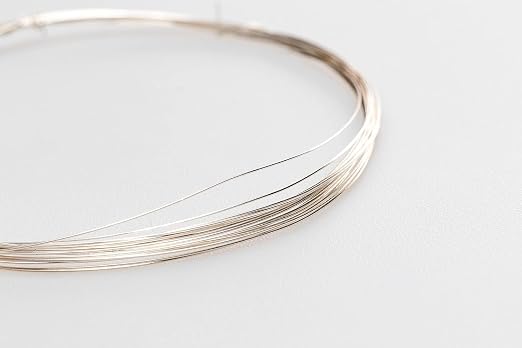 925 Sterling Silver Wire, 30 Gauge, Half Hard, 3FT by CRAFT WIRE | Sterling - Image 2