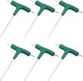 Antrader T-Handle Hex Key Wrench, 3-Way Allen Key Wrench Set Metric with Plastic Handle for Home Repair (3mm/3mm/2.5mm)