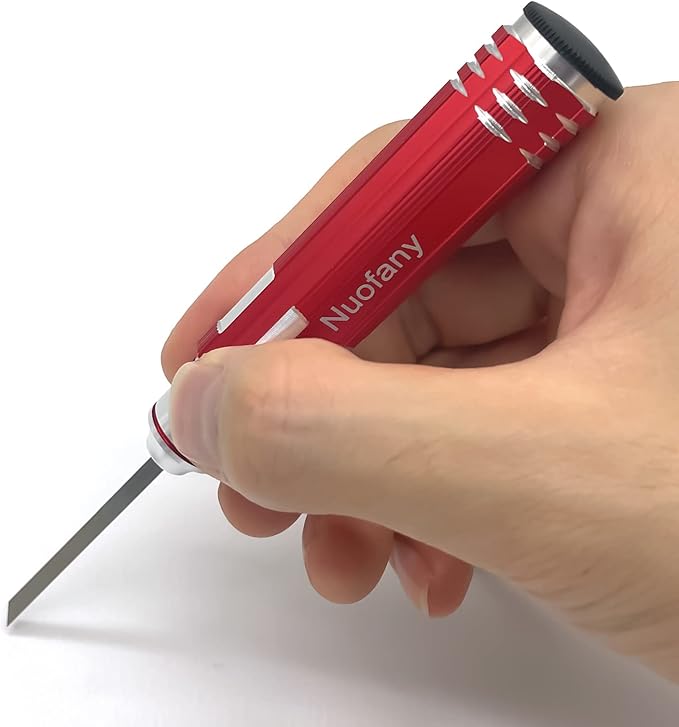 Prime Model Scriber Gundam Resin Carved Scribe Line Hobby Cutting Tool Chisel 7 Blades 0.1/0.2/0.4/0.6/0.8/1.0/2.0mm