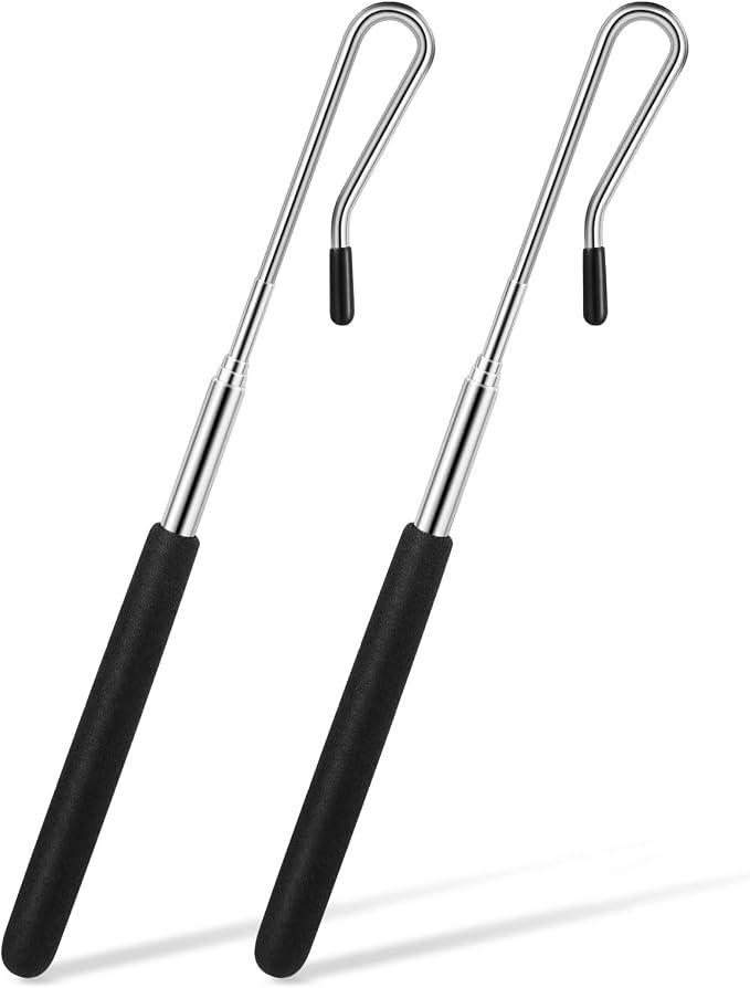2 Pcs Adjustable Puppet Handles Metal Arm Control Rod Arm Control Stick by ZJoey