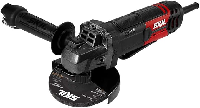 SKIL 8 Amp Corded Angle Grinder- AG242001