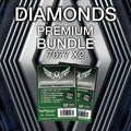 Mayday Games Diamonds Game Accessory- Premium Card Sleeve Bundle by MAYDAYGAMES