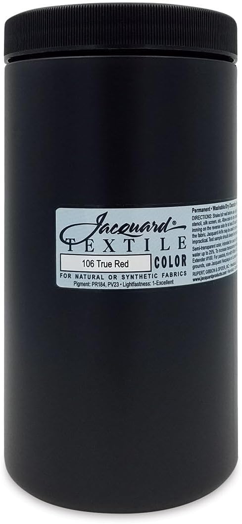 Jacquard Textile Color True Red by Jacquard