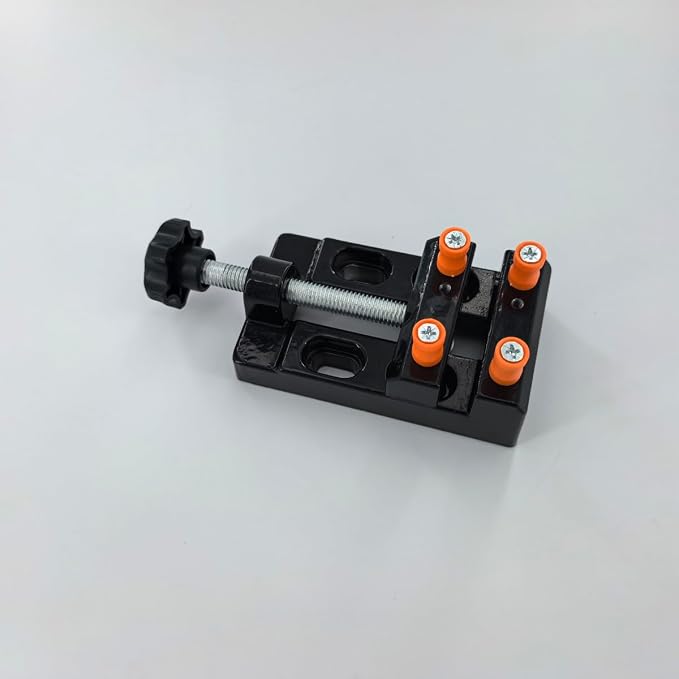 Mini Bench Vice Clamp Mini Flat Clamp Opening Parallel Table Vise - Image 2