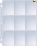 200 Pack 9 Pocket Page Protectors, Sooez Trading Card Sleeves by Sooez