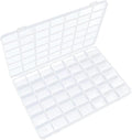IOOLEEM 42 Grids Plastic Bead Organizer Box, Organizer Container Storage Box by IOOLEEM