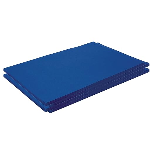 Colorations 12" x 18" Mediumweight Blue Construction Paper by Colorations