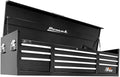 Homak H2PRO Series 72 Inch 10 Drawer Top Chest, Black BL02010720