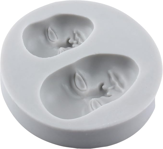 3D Face Polymer Clay Mold Human Face Silicone Molds - Image 6
