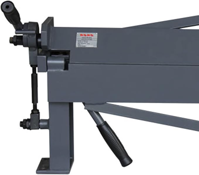KAKA INDUSTRIAL Sheet Metal Brake, 36-Inch Metal Brake Bender, 20-Gauge Mild Steel Capacity, 0-120 Degrees Adjustable Bending Brake, Heavy-Duty Siding Brake MB-36