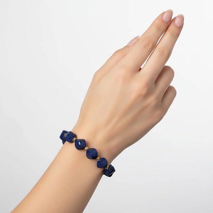 42pcs Natural Lapis Lazuli Stone Beads - Image 5