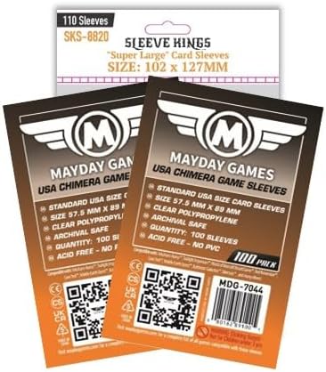 Talisman: The Magical Quest Game– 5th Ed. -Standard Compatible Card Sleeve by MAYDAYGAMES