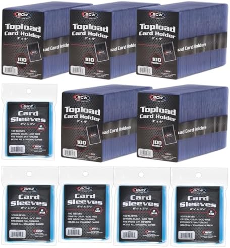 BCW Card Sleeves and Toploaders by BCW