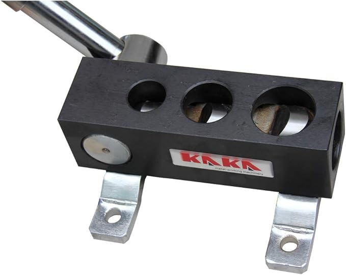 KAKA INDUSTRIAL Pipe and Tube Notcher Manual for 1 in, 1-1/4 in, 1-1/2 in Outside Diameter, 90 Degree High Precision Light Weight RA-7