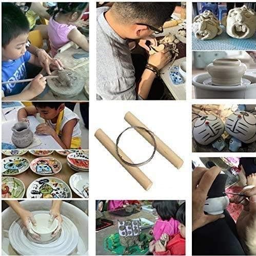Ioffersuper 12Pcs Wire Clay Cutter - Image 3