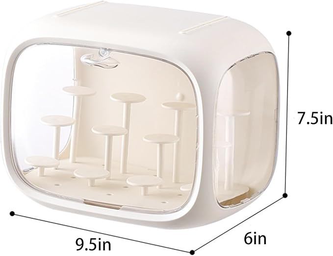 Clear Acrylic Display Case for Figures - Image 4