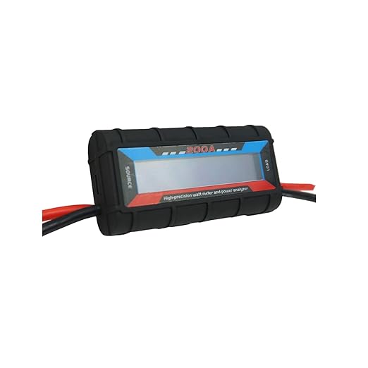 200A RC Watt Meter, High Precision Power Analyzer, DC 0-60V Volt Amp Watt Checker Tester, with Digital LCD Screen- for Voltage(V) Current(A) Power(W) Charge(Ah) and Energy(Wh) Measurement