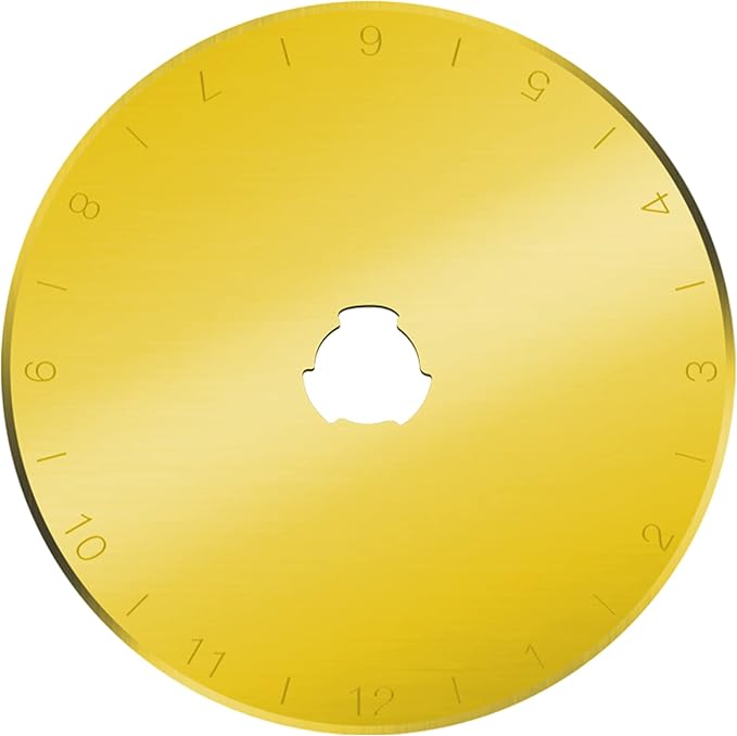 45mm Rotary Cutter Blades 5-Pack Titanium Replacement Blades Fits Fiskars - Image 7