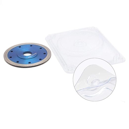4.5 Inch 2Pcs/Box Super Thin Diamond Tile Blade Porcelain Saw Blade for Cutting Porcelain Tile Granite Marbles