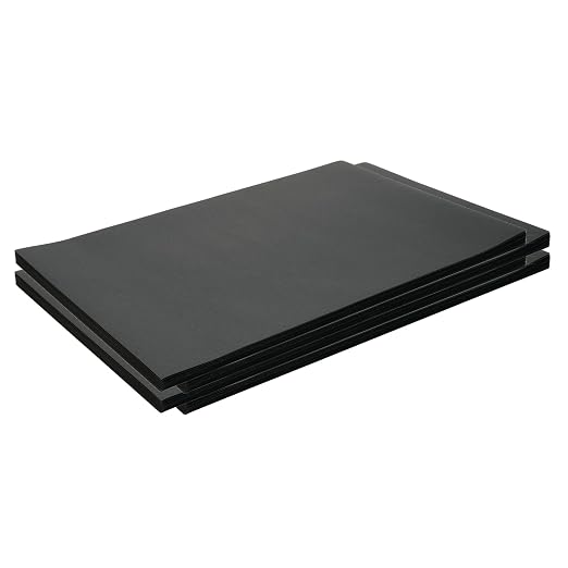 Colorations 12" x 18" Mediumweight Black Construction Paper by Colorations