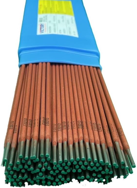 6010 Welding Rod 5/32", E6010 Stick Welding Electrodes 5Lbs with Smooth Stable Arc E6010 5/32" (5/32" 5 Pound Box) E6010-532-5