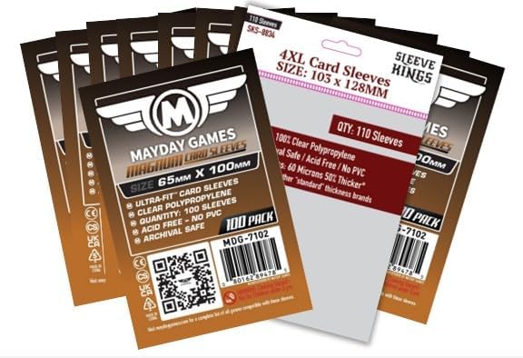 Mayday Games The Witcher: Old World -Premium Compatible Card Sleeve Bundle by MAYDAYGAMES