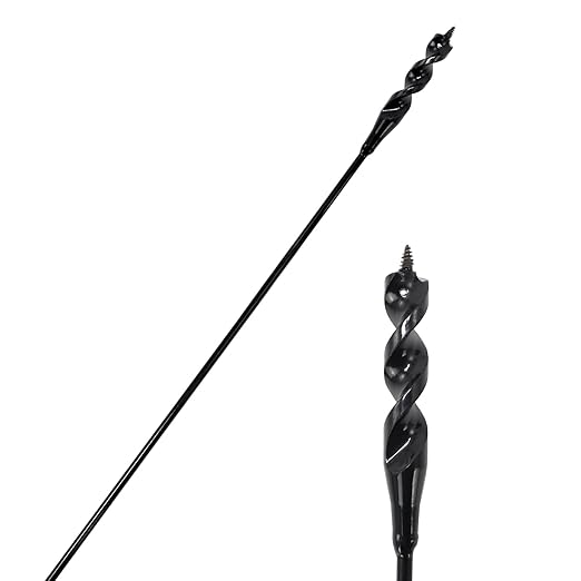 HANSHAN 54× 3/16 ×9/16 Head Flexible Installer Drill Bit Fish Bit for Pulling Wire Through Tight Spaces with Minimal Damage -1 Pack