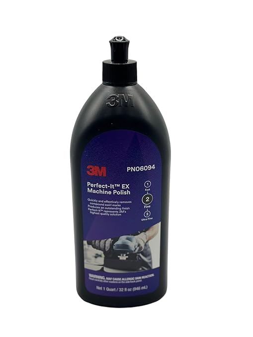 Perfect It Buffing and Polishing Kit - 36060(Rubbing Compound), 06094(Machine Polish), 06068(Ultrafine)