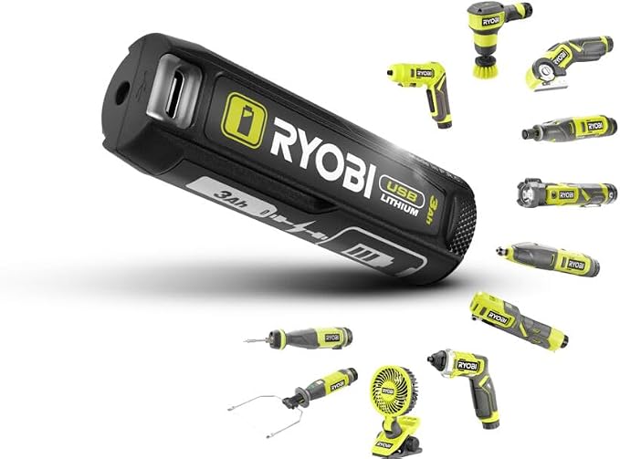 RYOBI - Illuminated Magnifying Glass 4V USB Lithium - 2 intensities: 60/200 - Image 13