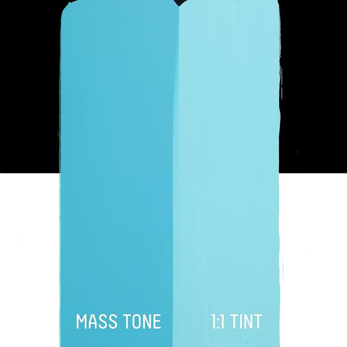 Liquitex BASICS Acrylic Paint, 118ml Tube, Light Blue Permanent - Image 3